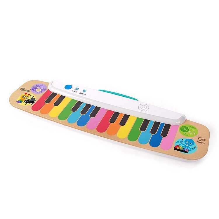 BABY EINSTEIN Hračka dřevěná hudební keyboard Magic Touch HAPE 12m + Baby Einstein