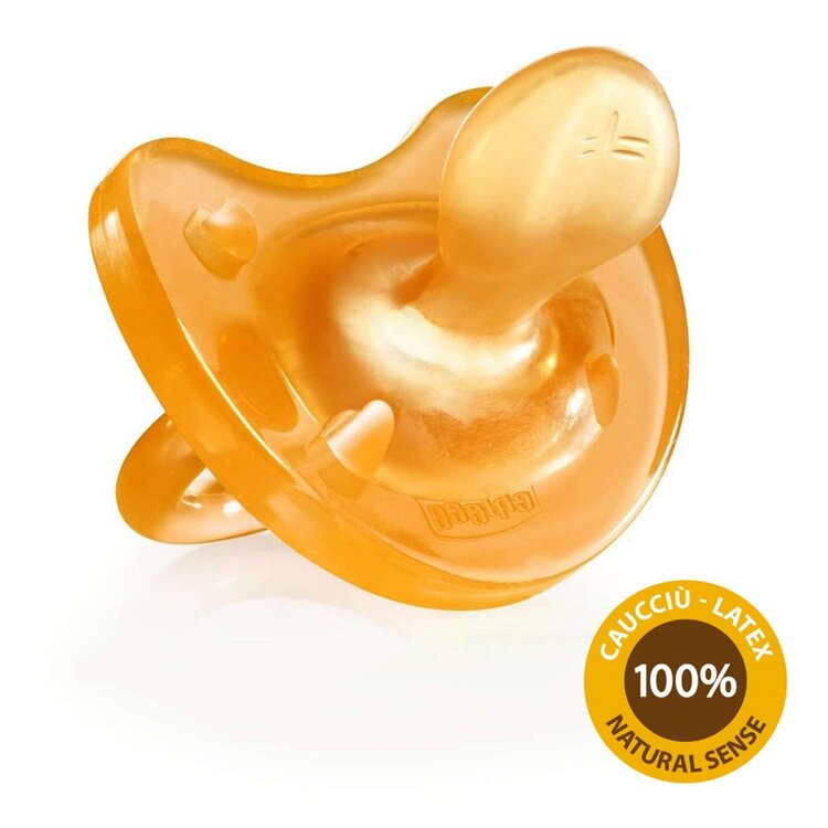 CHICCO Šidítko Physio Soft celokaučukové 6-12m Chicco