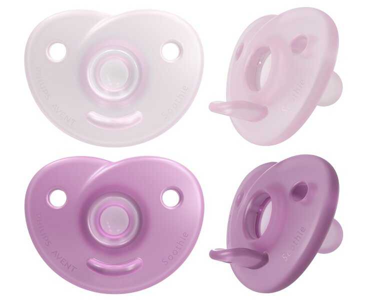 Avent Philips šidítko Soothie dívka 2 ks V003275 Philips Avent