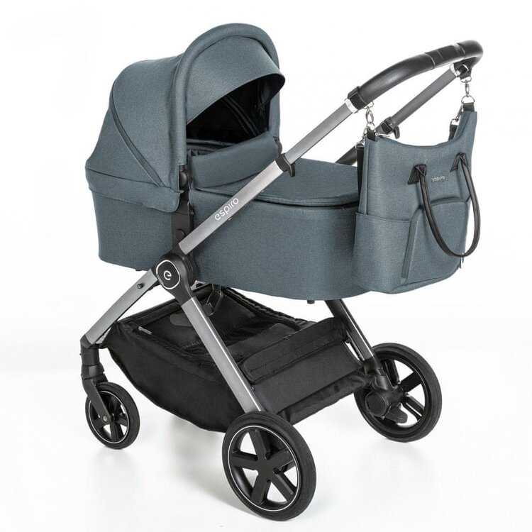 ESPIRO Kombinovaný kočárek Only Turquise 05 limited edition ESPIRO