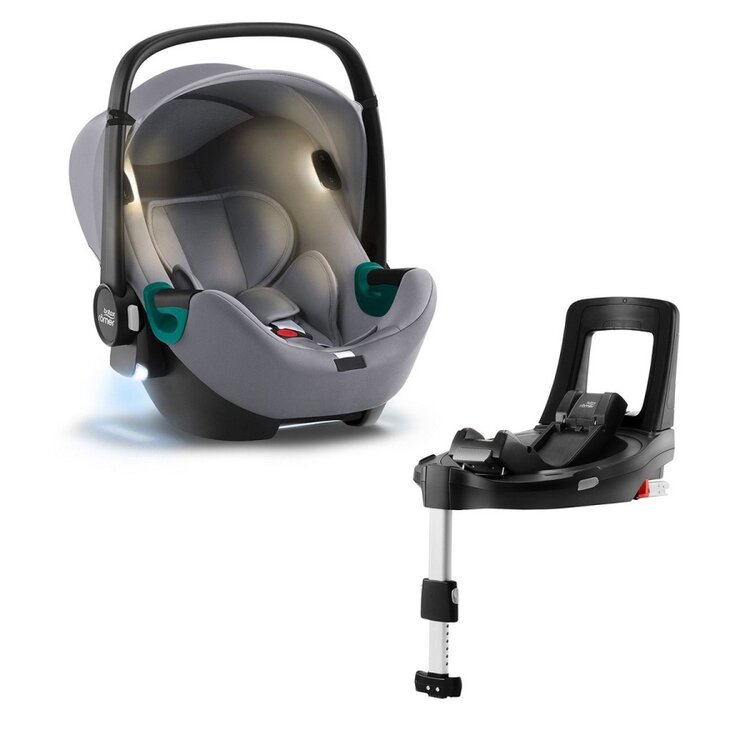BRITAX RÖMER Baby-Safe iSense Bundle Flex iSense 2022 frost grey Britax Römer