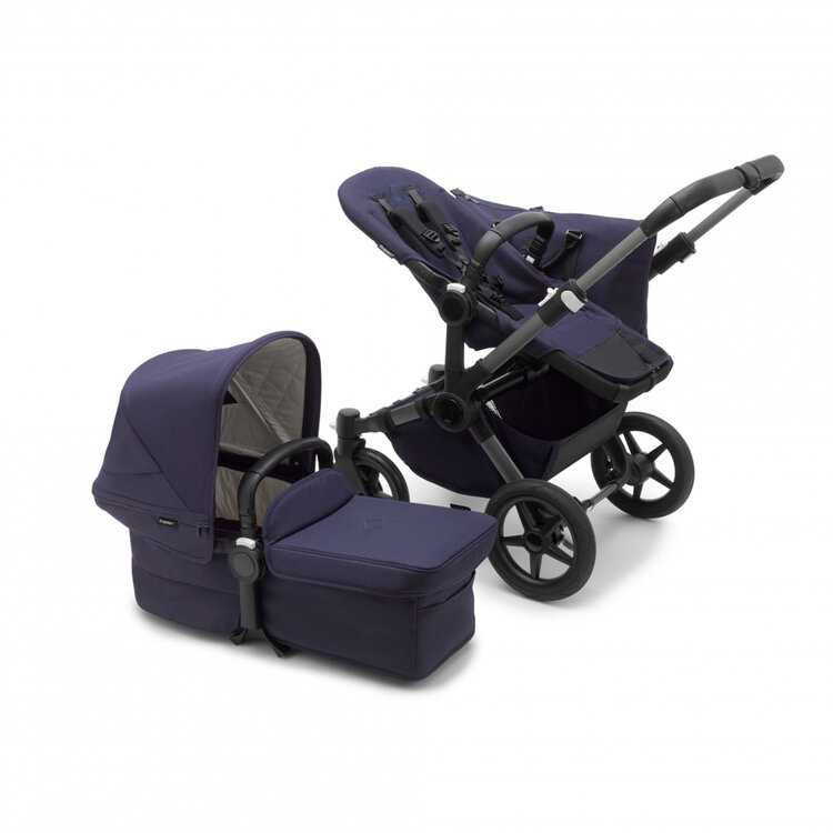 Bugaboo Donkey5 Kompletní kočárek Mono Classic Graphite/Dark navy Bugaboo