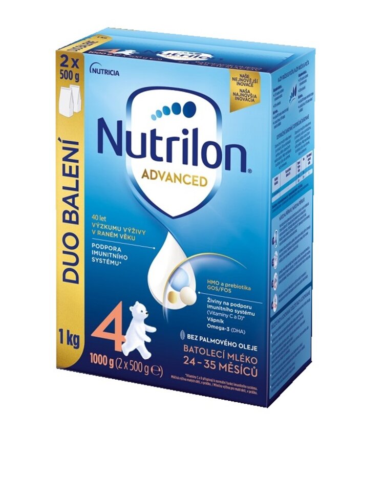 Nutrilon 4 Advanced DUO balení 1 kg Nutrilon