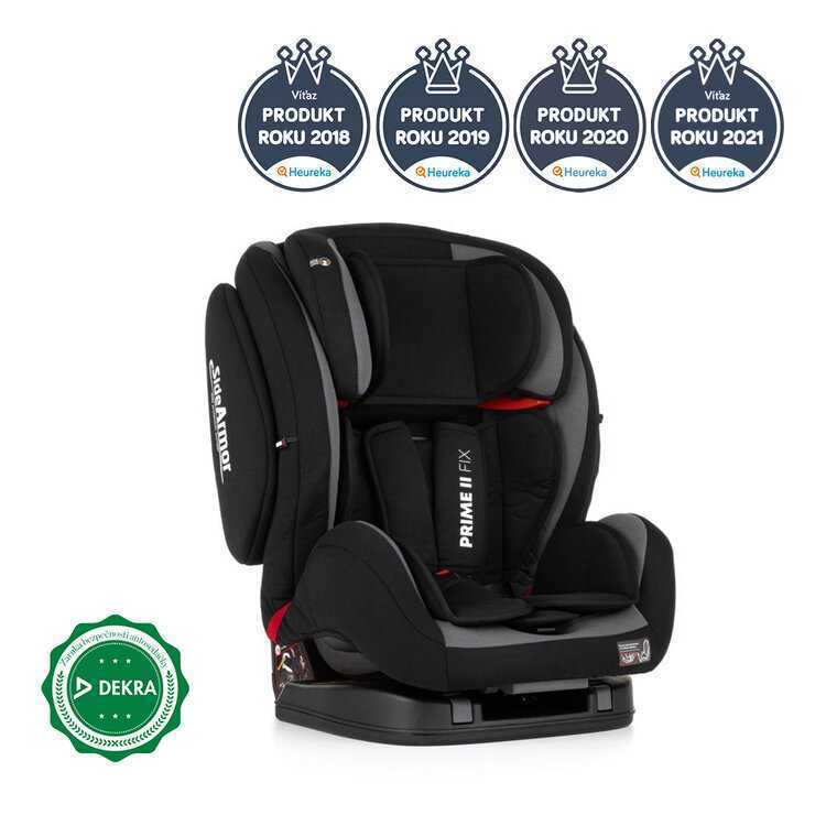 Petite&Mars Prime II Isofix 2020 Black Petite&Mars