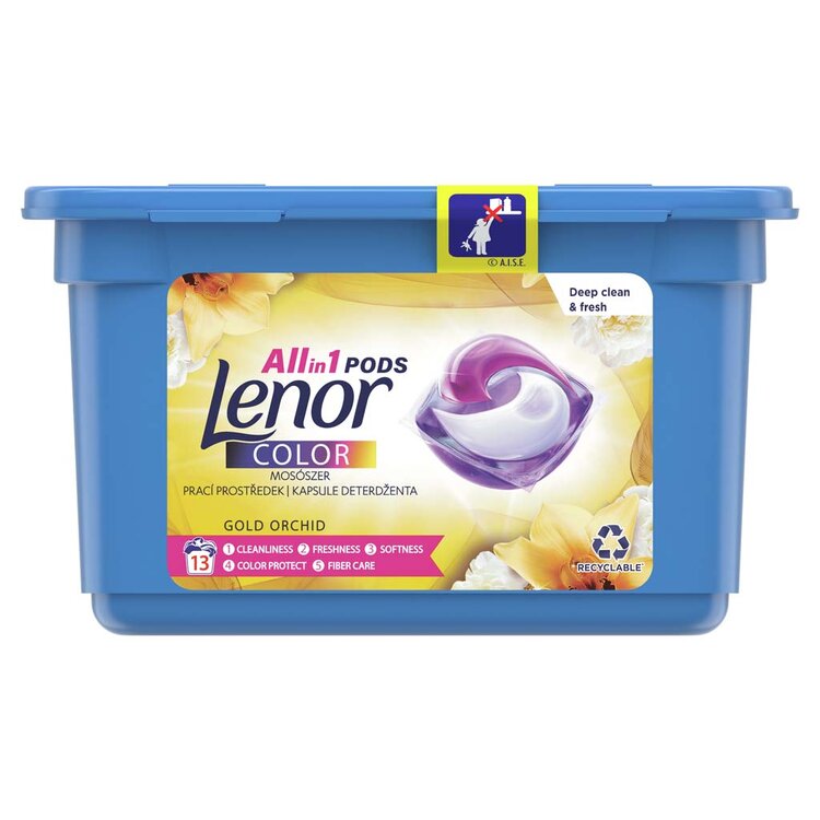 Lenor gelové kapsle Gold Orchid 13 ks Lenor