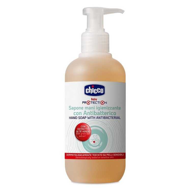 CHICCO Mýdlo tekuté antibakteriální s dávkovačem 250 ml Chicco