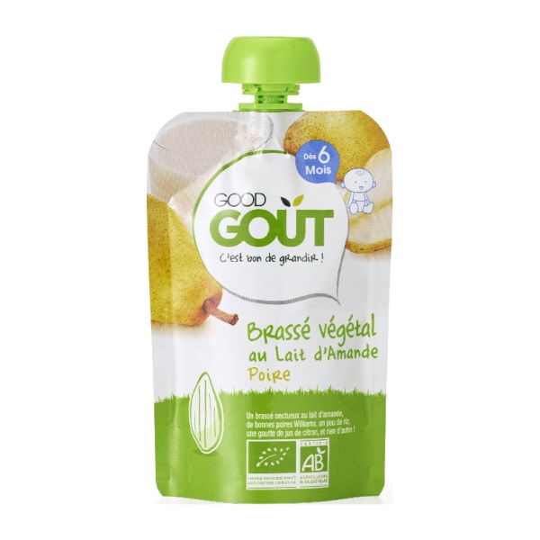 GOOD GOUT BIO Mandlový dezert s hruškou 3x90 g Good Gout