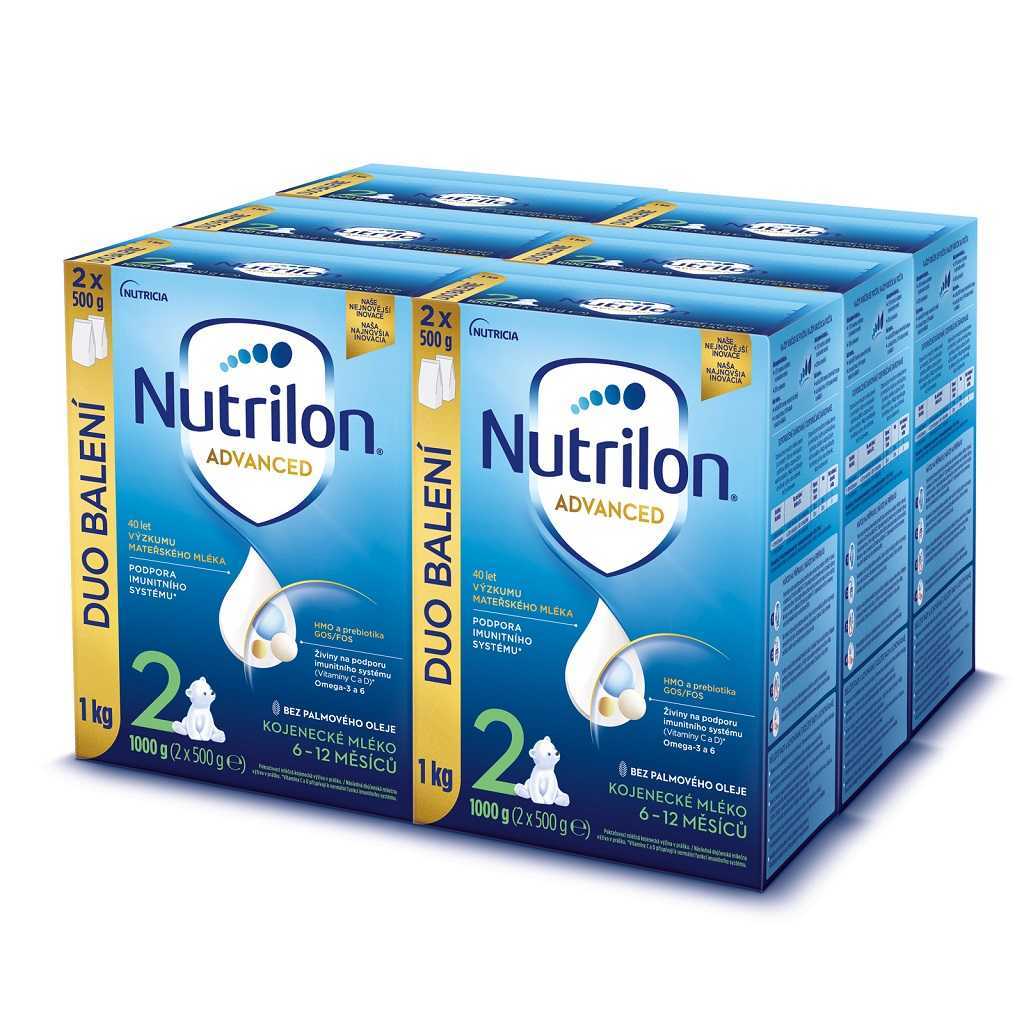 Nutrilon 2 Advanced DUO balení 6 x 1 kg Nutrilon