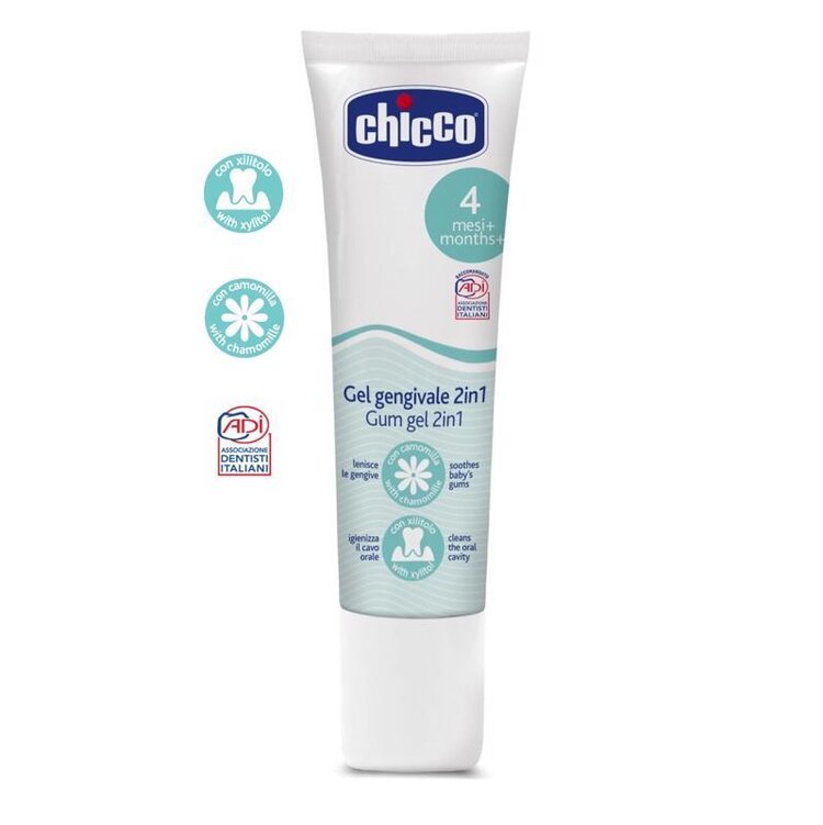 CHICCO Gel zubní zklidňující/čistící 30 ml Chicco