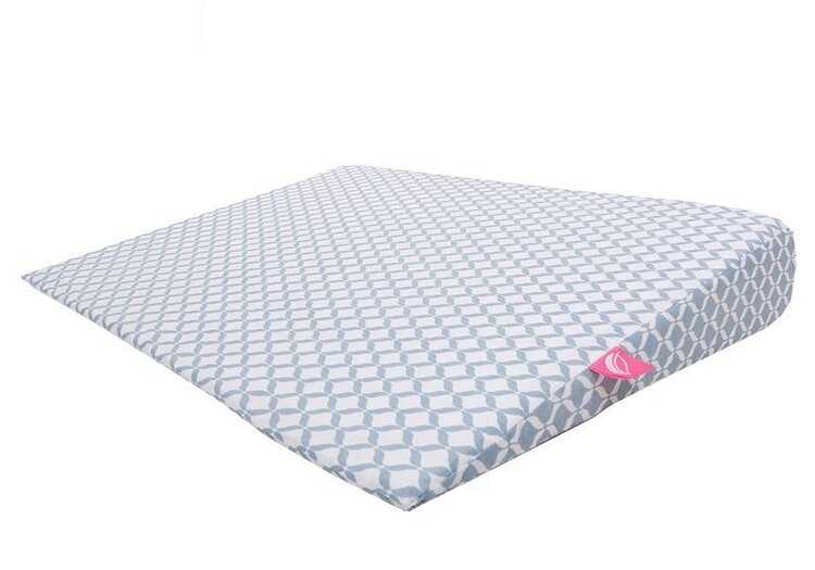 MOTHERHOOD Polštář klín Blue Classics 60x45 cm