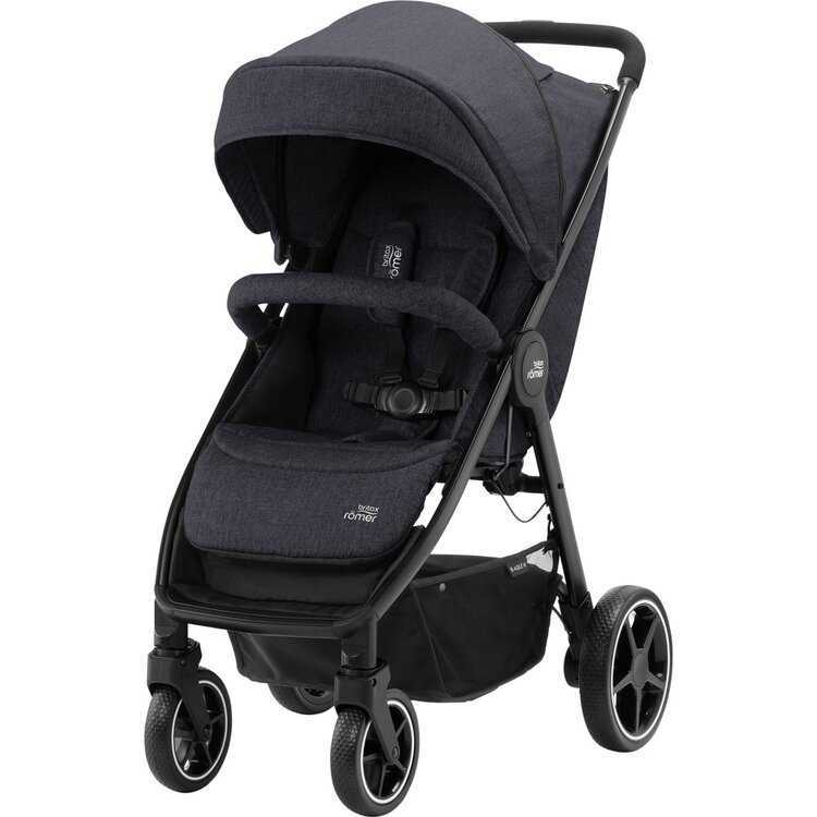 BRITAX RÖMER Sportovní kočárek B-Agile 4 M - Black Shadow Britax Römer