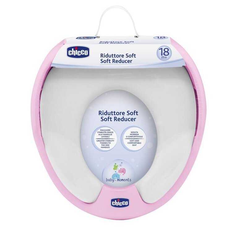 CHICCO Adaptér na WC Soft růžový Chicco