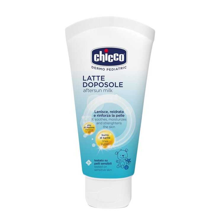 CHICCO Dětské mléko po opalování 150ml Chicco