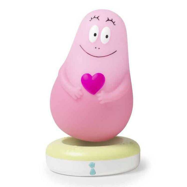 PABOBO Světýlko na usínání Lumilove Barbapapa svítící kamarád Pink Pabobo