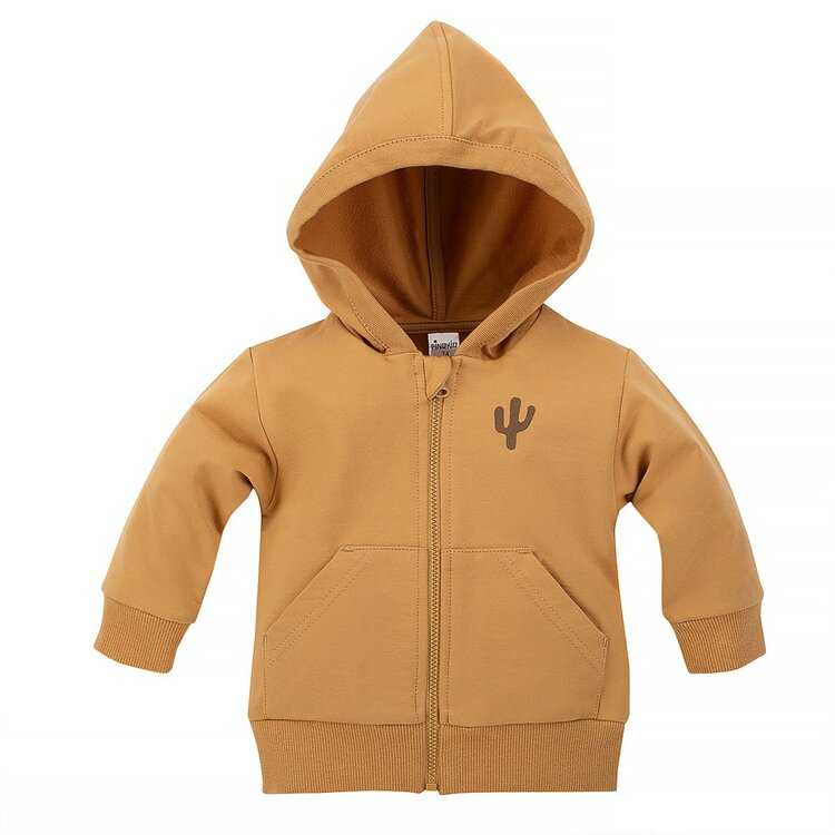 PINOKIO Mikina za zip s kapucí Free Soul yellow vel. 104 Pinokio