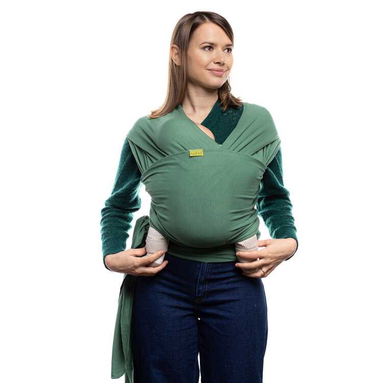 BOBA Nosítko dětí / šátek Wrap Serenity Pine Boba