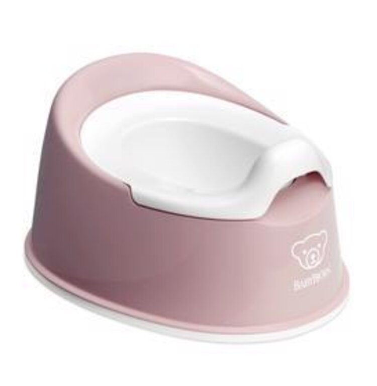 BABYBJÖRN Nočník Smart Powder Pink/White BABYBJÖRN