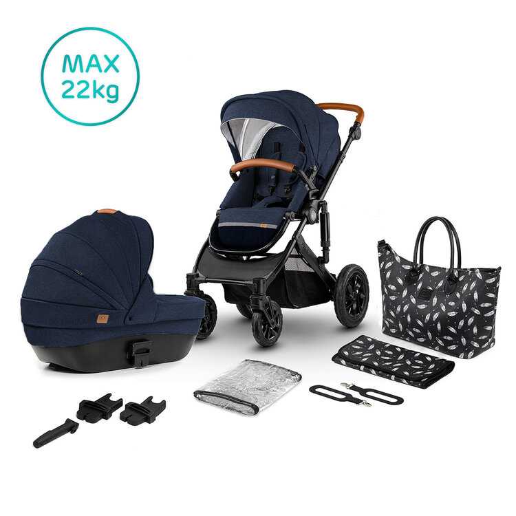 Kinderkraft Prime kombinovaný 2v1 Deep Navy 2020 Kinderkraft