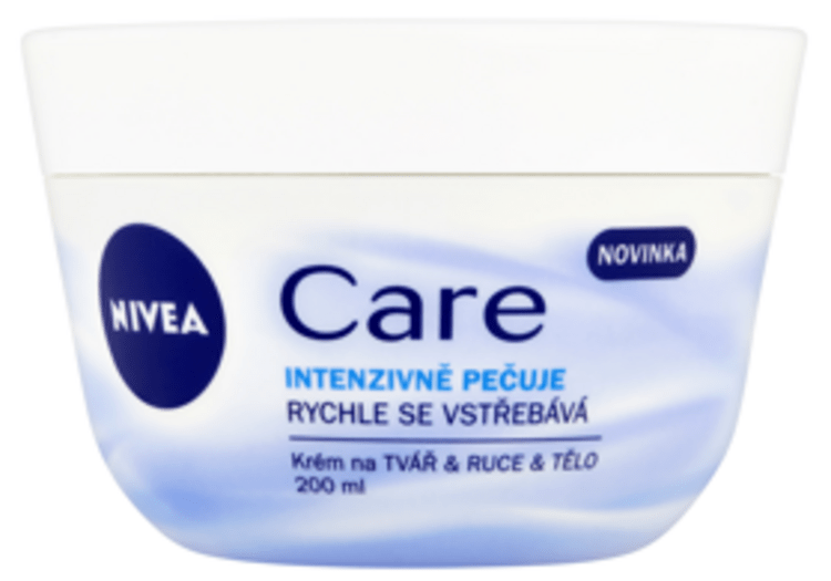 NIVEA Care Výživný krém 200 ml Nivea