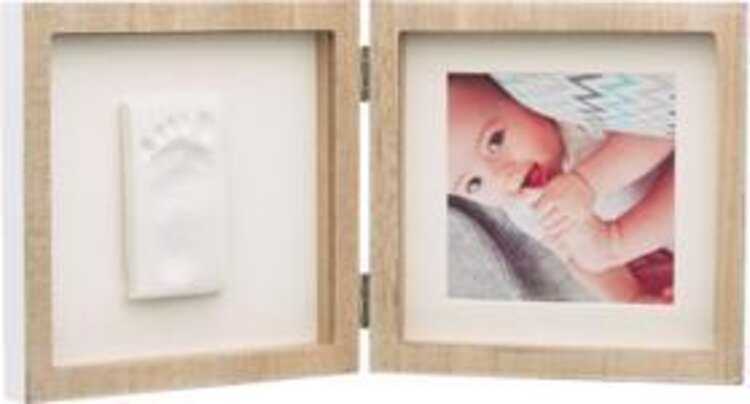 BABY ART Rámeček na otisky a fotografii Square Frame Wooden Baby Art