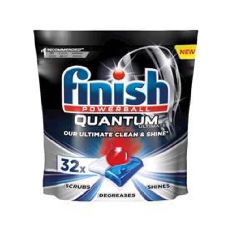 EXP: 15.06.2022 FINISH Quantum Ultimate - kapsle do myčky nádobí 32 ks Finish