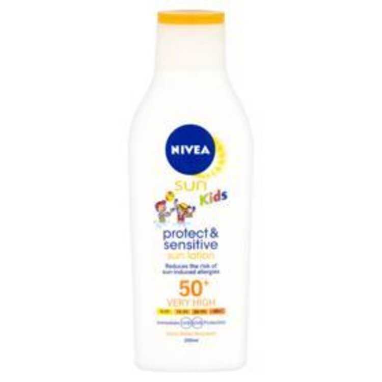 NIVEA Sun Dětské mléko na opalování OF 50+ (200 ml) Nivea