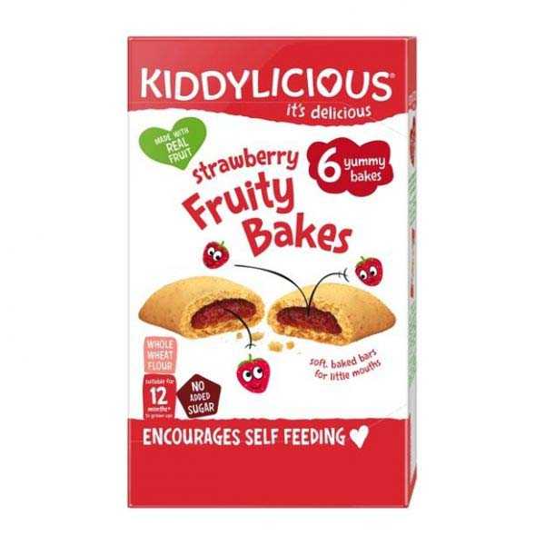 3x KIDDYLICIOUS Koláčky jahodové Kiddylicious