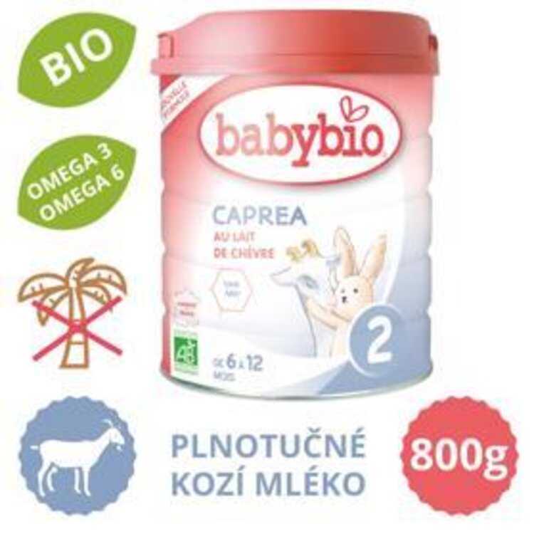 BABYBIO CAPREA 2 plnotučné kozí kojenecké bio mléko (800 g) Babybio