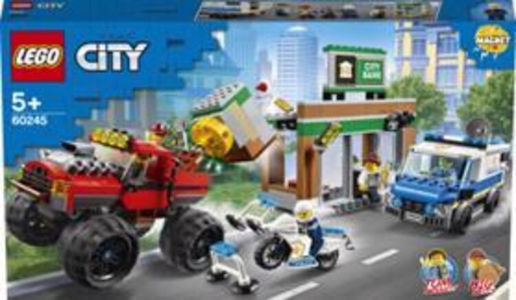 LEGO® City 60245 Loupež s monster truckem LEGO