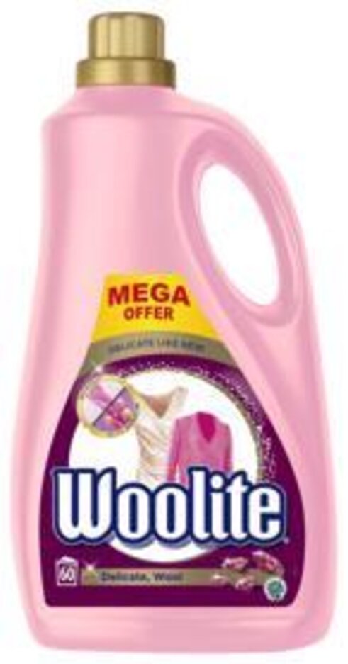 WOOLITE Delicate & Wool 3.6 l (60 dávek) - prací gel Woolite