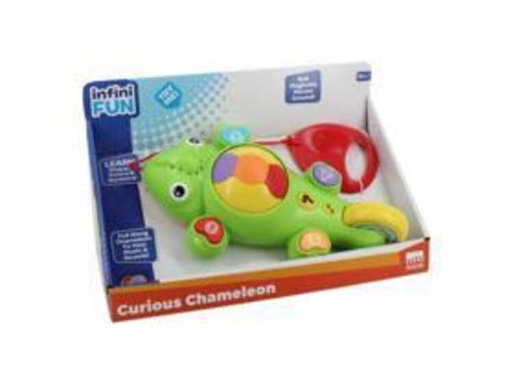 ALLTOYS Zvukový chameleon - tahací Alltoys