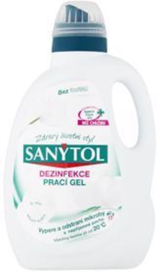 SANYTOL Dezinfekční prací gel 1650 ml Sanytol