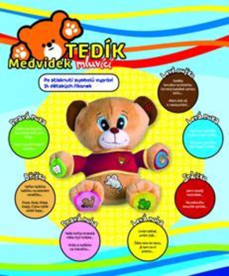 TEDDIES Medvěd Tedík česky mluvící Teddies