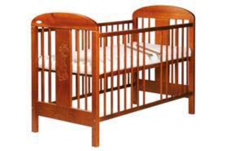 PUPPOLINA Olina postýlka s vyndavacími příčkami Buk Puppolina