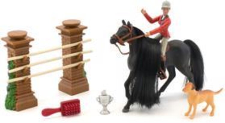 WIKY Kůň se žokejem set Wiky