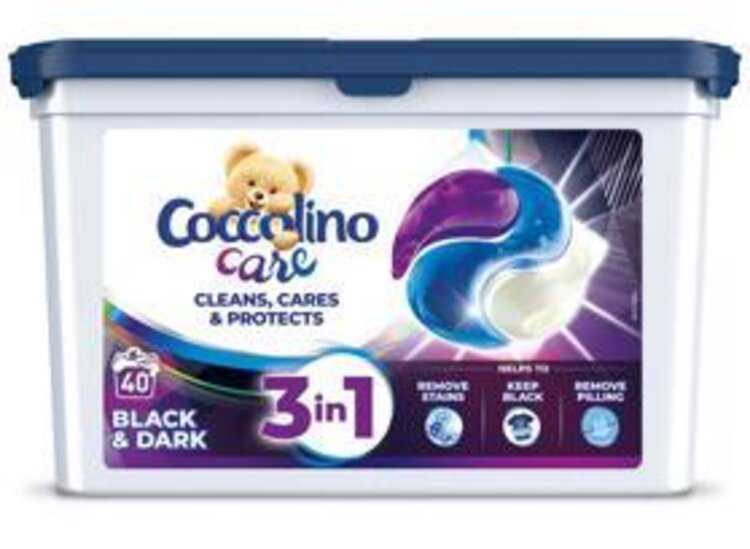 COCCOLINO Care kapsle Černé a tmavé prádlo 40 praní Coccolino