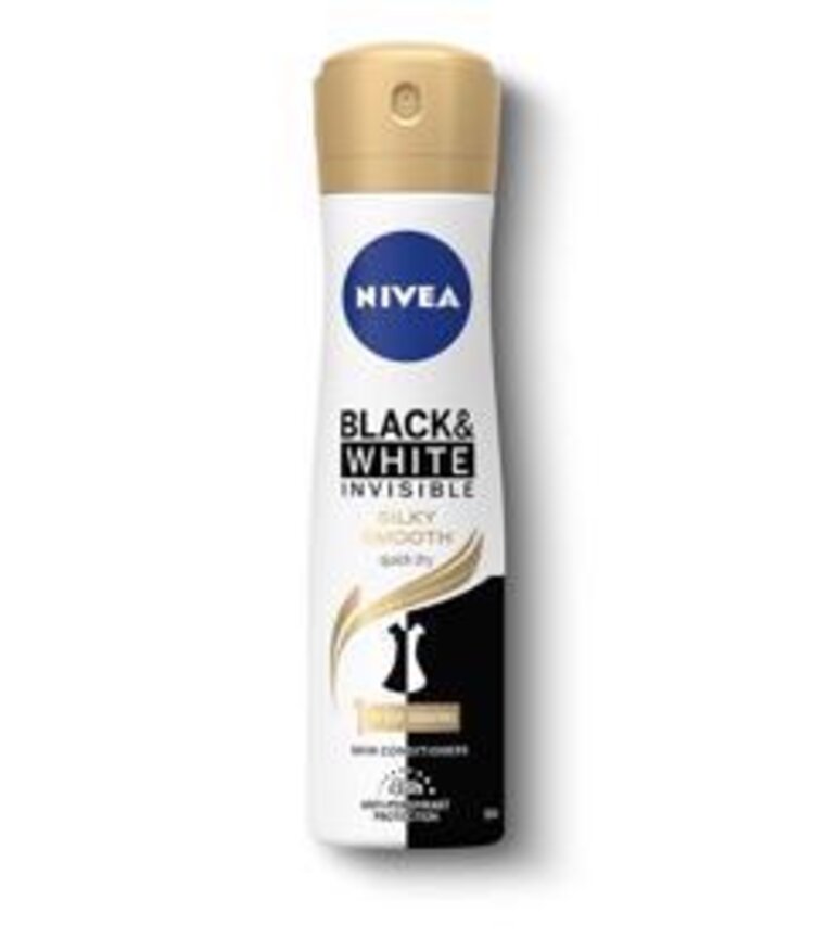 NIVEA Antiperspirant spray Black&White Silky Smooth 150 ml Nivea