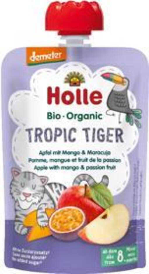 HOLLE Tropic Tiger Bio ovocné pyré jablko