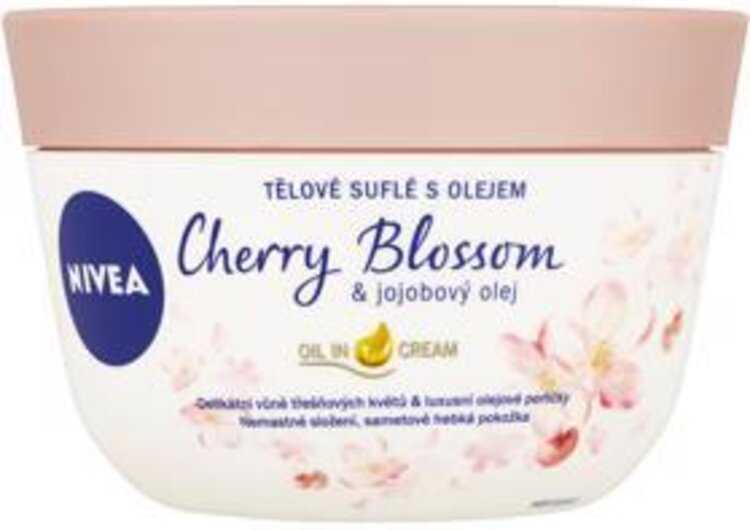 NIVEA Tělové suflé s olejem Cherry Blossom & jojobový olej 200 ml Nivea