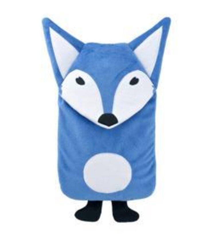 HUGO FROSCH Dětský termofor Eco Junior Comfort s motivem modré lišky HUGO