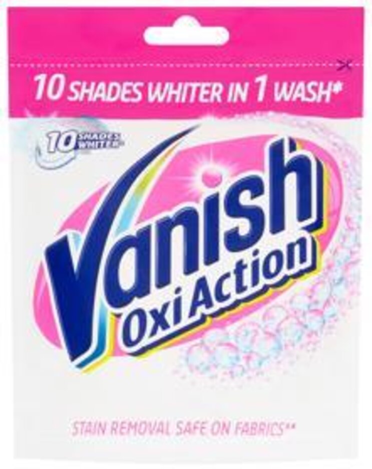 VANISH Oxi Action Prášek na bělení a odstranění skvrn 300 g Vanish