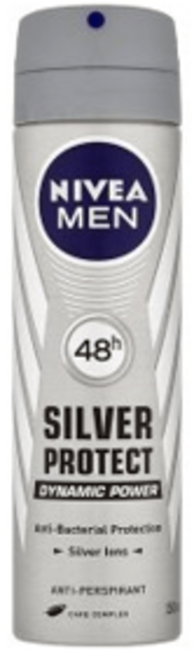 NIVEA MEN Spray Antiperspirant Silver Protect 150 ml Nivea