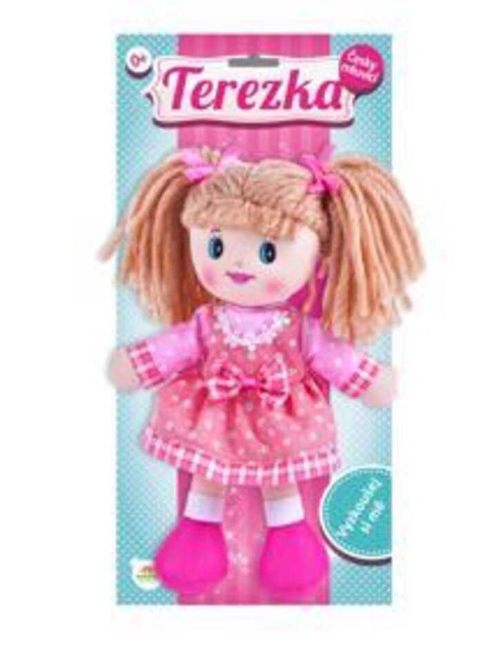 TEDDIES Panenka Terezka hadrová plyš 30 cm česky mluvící Teddies