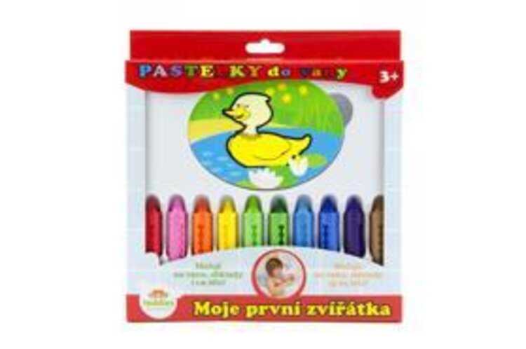 TEDDIES Pastelky do vany Moje první zvířátka Teddies