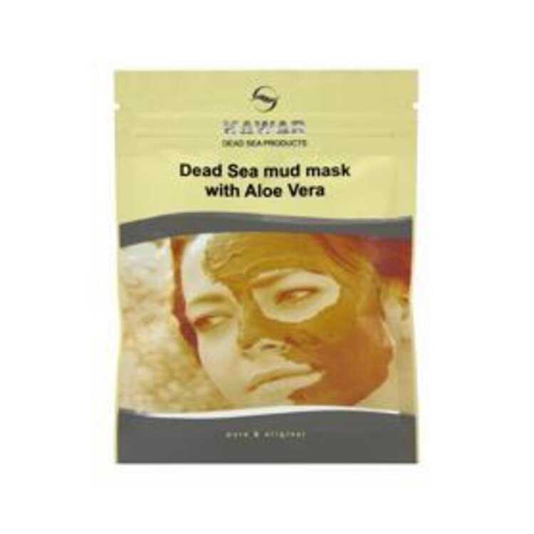 KAWAR Maska pleťová s aloe vera a minerály z Mrtvého moře 75 g Kawar
