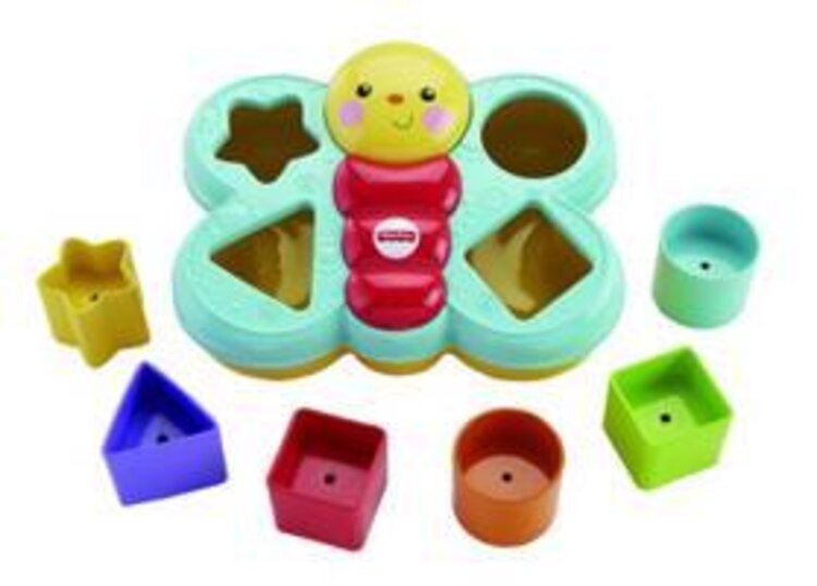 FISHER-PRICE Motýlek - učíme se tvary! Fisher-Price