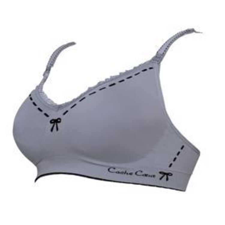 CACHE COEUR Illusion podprsenka grey S Cache Coeur