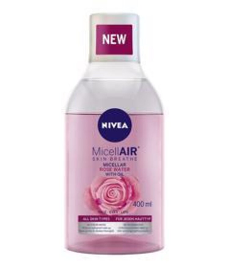 NIVEA Dvoufázová micelární voda Rose 400 ml Nivea