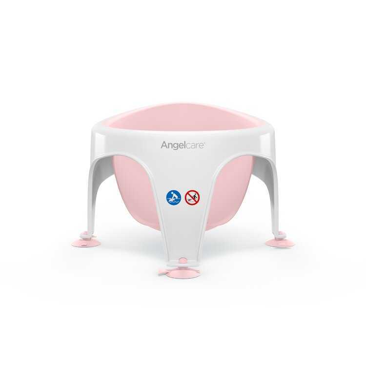 ANGELCARE Sedátko do vany Light Pink Angelcare