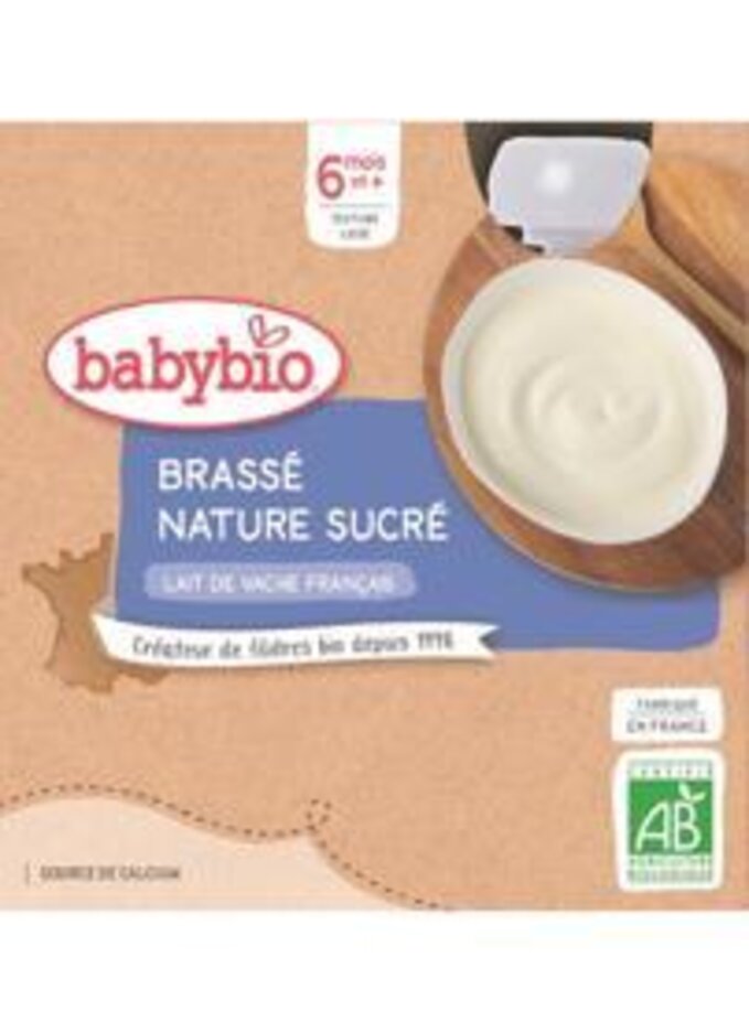 BABYBIO Mléčný dezert (4x 85 g) Babybio